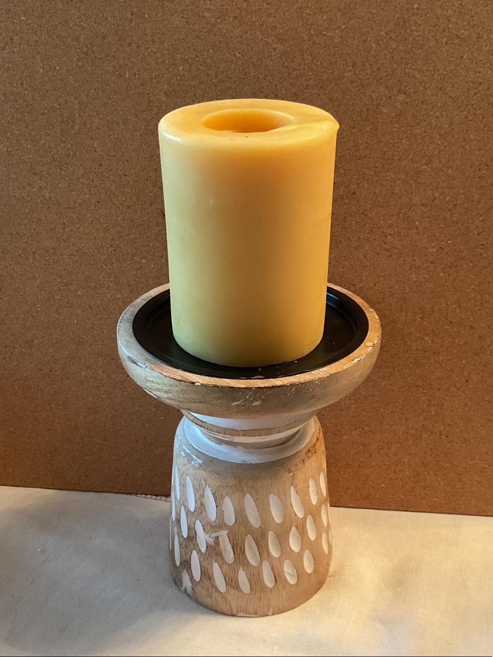 Rustic Candle Holder